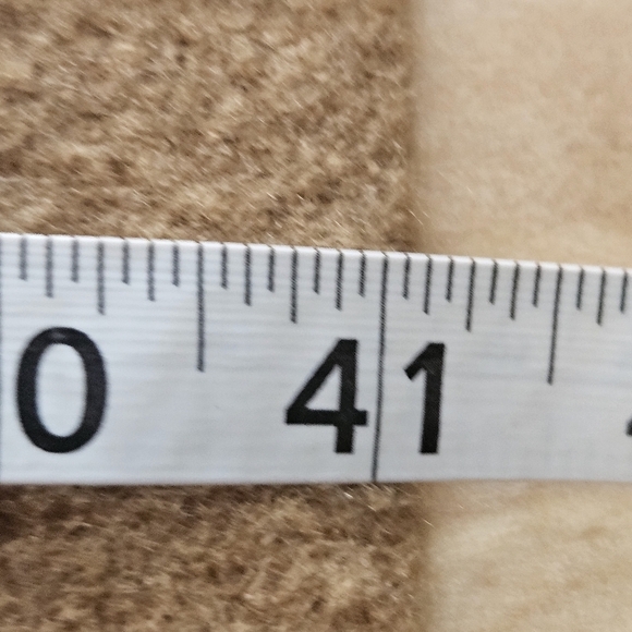 Women's Draped Wide Lapel Cardigan Sweater with Pockets by In Loom S/M - Picture 8 of 11